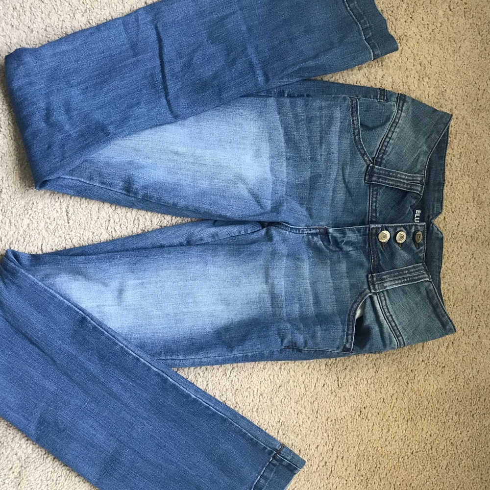 Flare skinny jeans